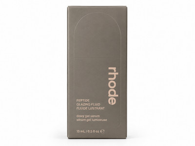 Rhode Mini Peptide Glazing Fluid 15ml Dewy Hydration Serum New Sealed