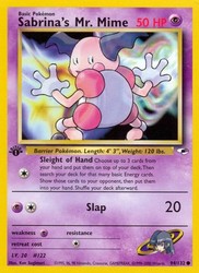 Sabrina's Mr. Mime 094/132 Gym Heroes