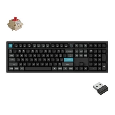 Keychron Q6 Ultra 8K 100% Mechanical Keyboard, 8000Hz Polling Rate, 2.4Ghz/Blue_