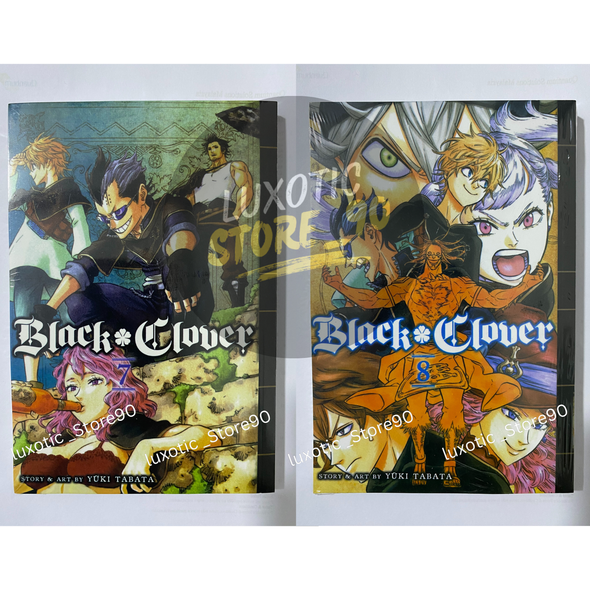 Black Clover Manga English Vol 1-36 (Half/Full Set) by Yuki Tabata