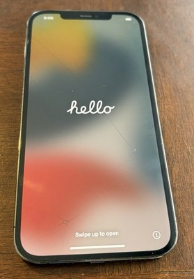 Apple iPhone 12 Pro Max Gray Used Works 