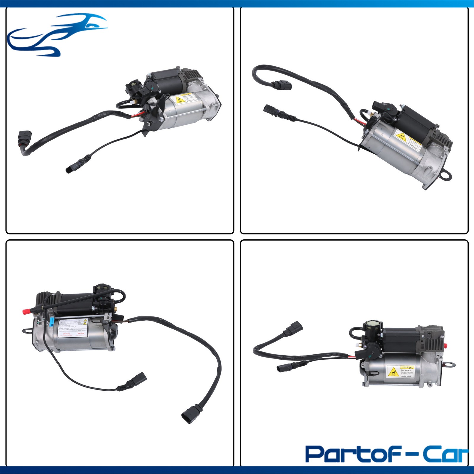 3D0616007E Air Suspension Compressor Pump For Bentley T Coupe 2-Door 6.8L 2003