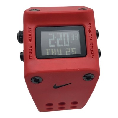 Nike Mettle Chisel Sport Red Performance Men's Watch WC0045 -857