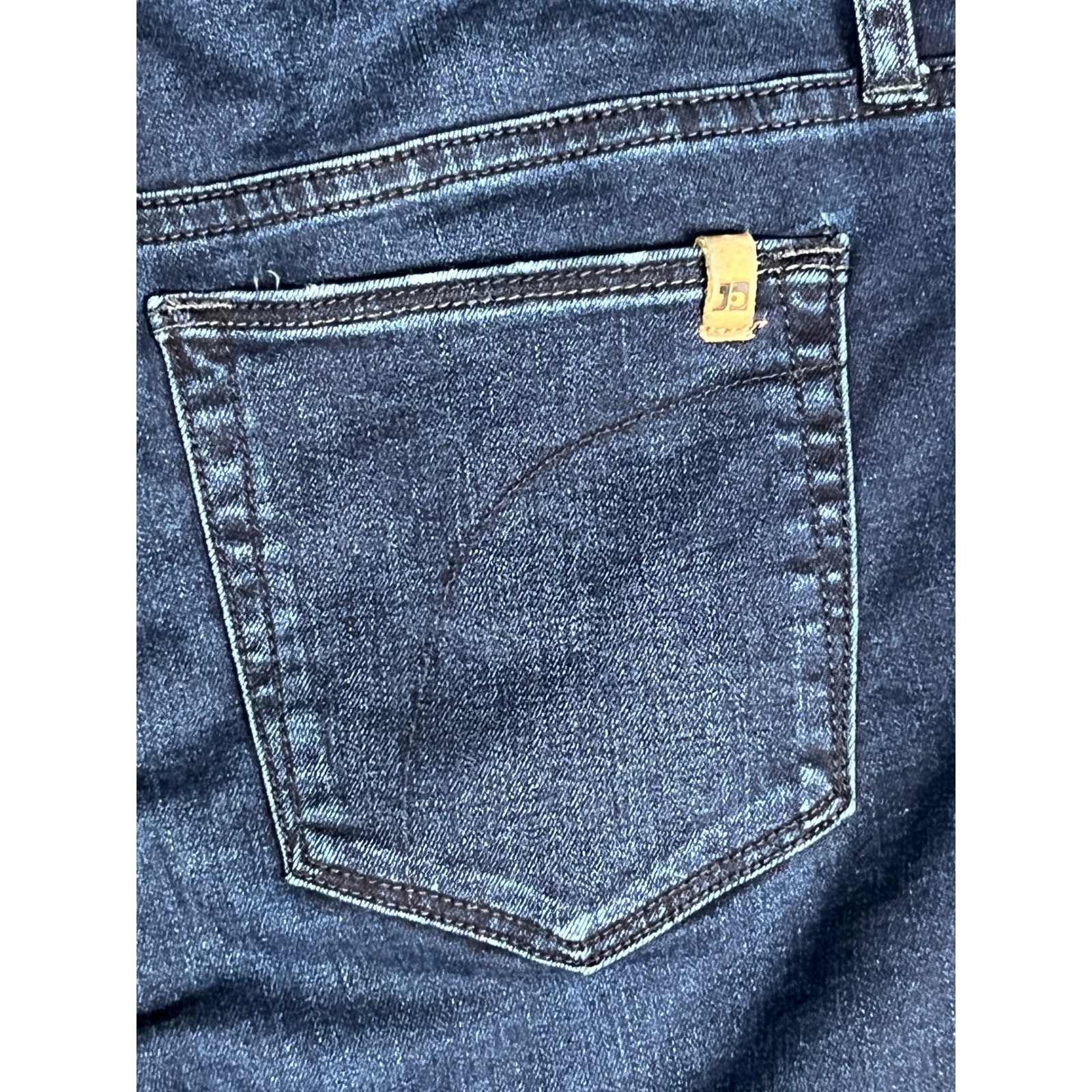 Joe's Jeans Women's Size 29 Mid Rise Skinny Dark Wash Denim Blue Jeans