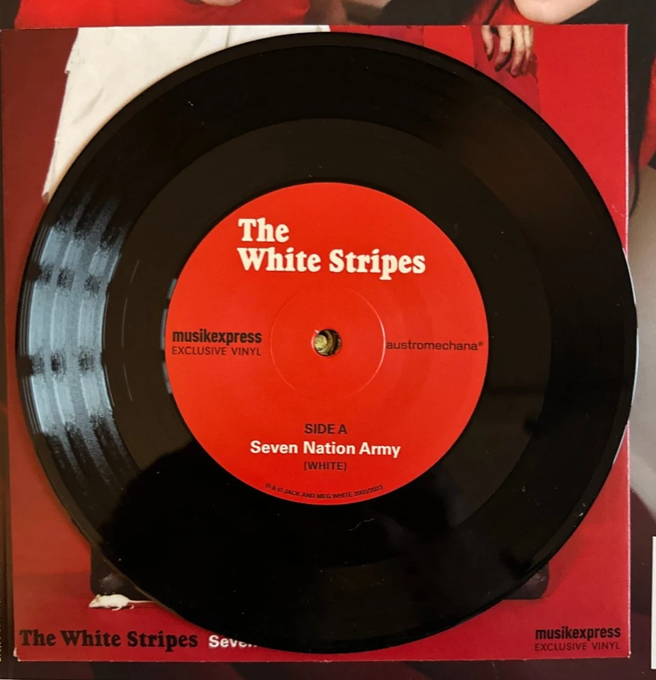 WHITE STRIPES - Seven Nation Army 7" Vinyl Single. Musikexpress German Exclusive - Image 3 of 4