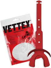 Vettex Doubleguard Mouthguard with Lip Protection - Adult, Scarlet Red 