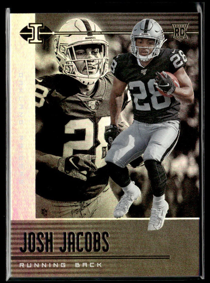 2019 Panini Illusions #20 Josh Jacobs Retail