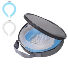2PCS Neck Cooling Tube, with Insulated Bag, Wearable Ice Coolers Ring Keep Bo...