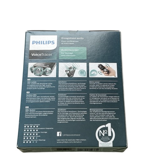 Philips VoiceTracer Audio Recorder DVT6010 - New Sealed - Picture 2 of 5