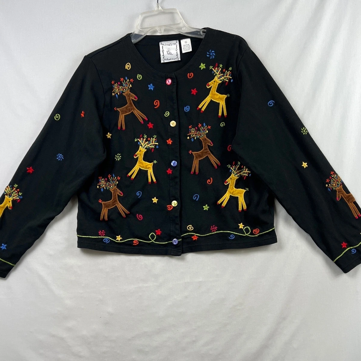 Michael Simon Christmas Regular Size Sweaters for Women for sale