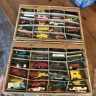 Made In England Lesney Matchbox’s  W/Vintage Case Loaded Cars Trucks Toys 2/2