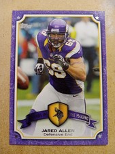 2013 Topps Legends In The Making Jared Allen LM-JA