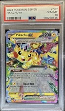 Pikachu ex #57 Prices | Pokemon Surging Sparks | Pokemon Cards
