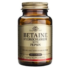 Solgar Betain Hydrochlorid 100 Tabletten