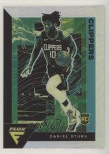 2020-21 Panini Flux Rookies Silver Prizm Daniel Oturu #248 9xh