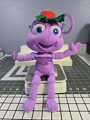 Disney Pixar Bugs Life Purple Plush Dot Ant 12'' 1998 Christmas Stuffed B14