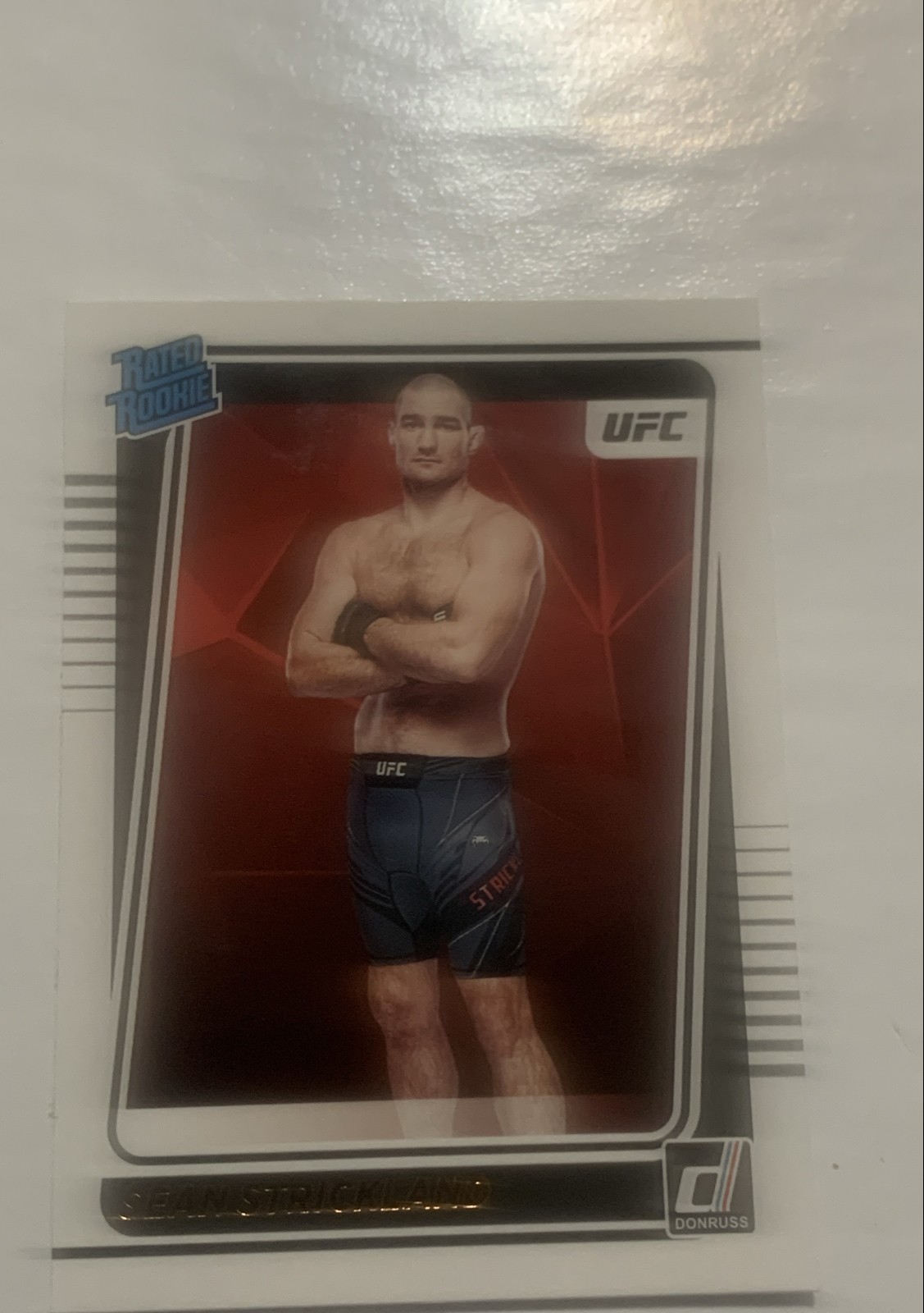 2022 Donruss UFC - Rated Rookie Sean Strickland #206 (RC)