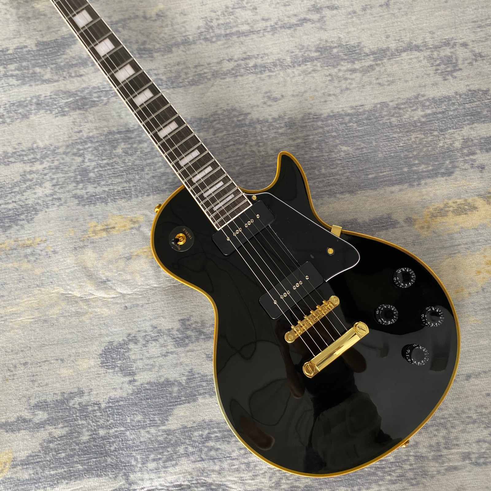 Custom Les Paul Black Beauty electric guitar Vintage mahogany body