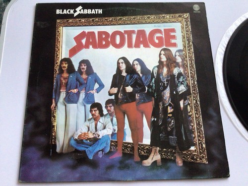 Black Sabbath Sabotage 1975 Vertigo Spiral RARE Vinyl LP Record Malaysia? LOOK - Picture 9 of 22