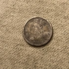 1875-S Below Bow Seated Liberty Dime Nice Original VF 310-98