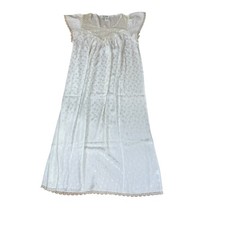 Vtg NWT 1990s Y2K Christian Dior Saks Fith Ave Sz S Lace Accent Nightgown NWT