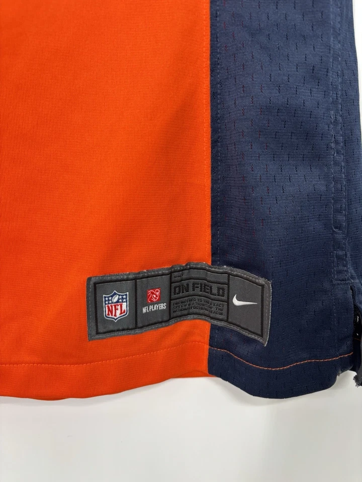 Camiseta Von Miller Denver Broncos #58 NFL Nike On Field laranja masculina média - Imagem 4 de 4