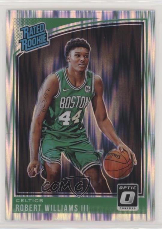 2018 Panini Donruss Optic Rated Rookie Shock Prizm Robert Williams III #167