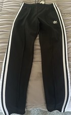 adidas Originals SST Pants PB women Track Pants Black White XS Drawstring