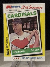 1982 Topps Kmart MVP Series - Ken Boyer #6