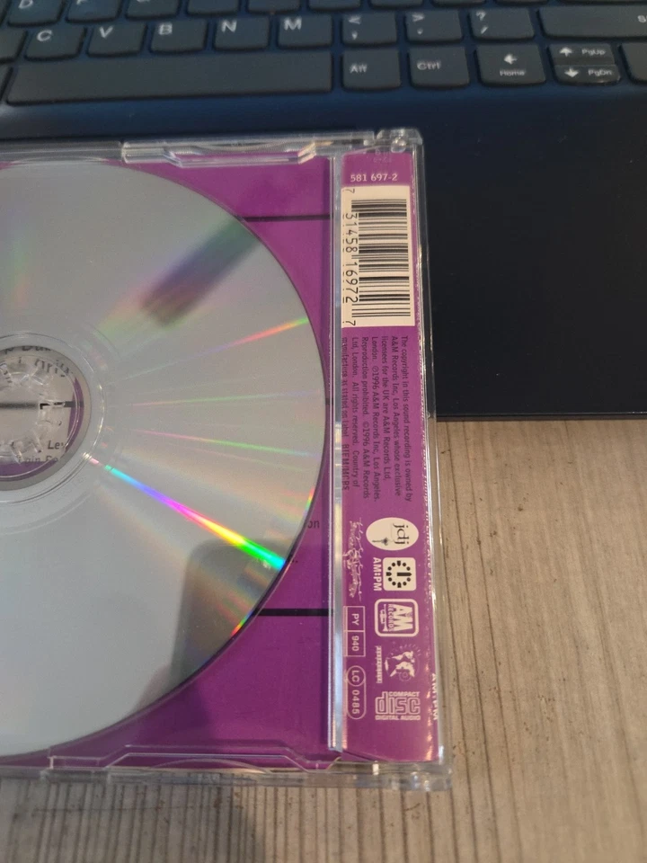 13 - JANET JACKSON WHEN I THINK OF U.K 5TRK CD SINGLE DESIGN A DECADE CONTROL - Image 4 of 4