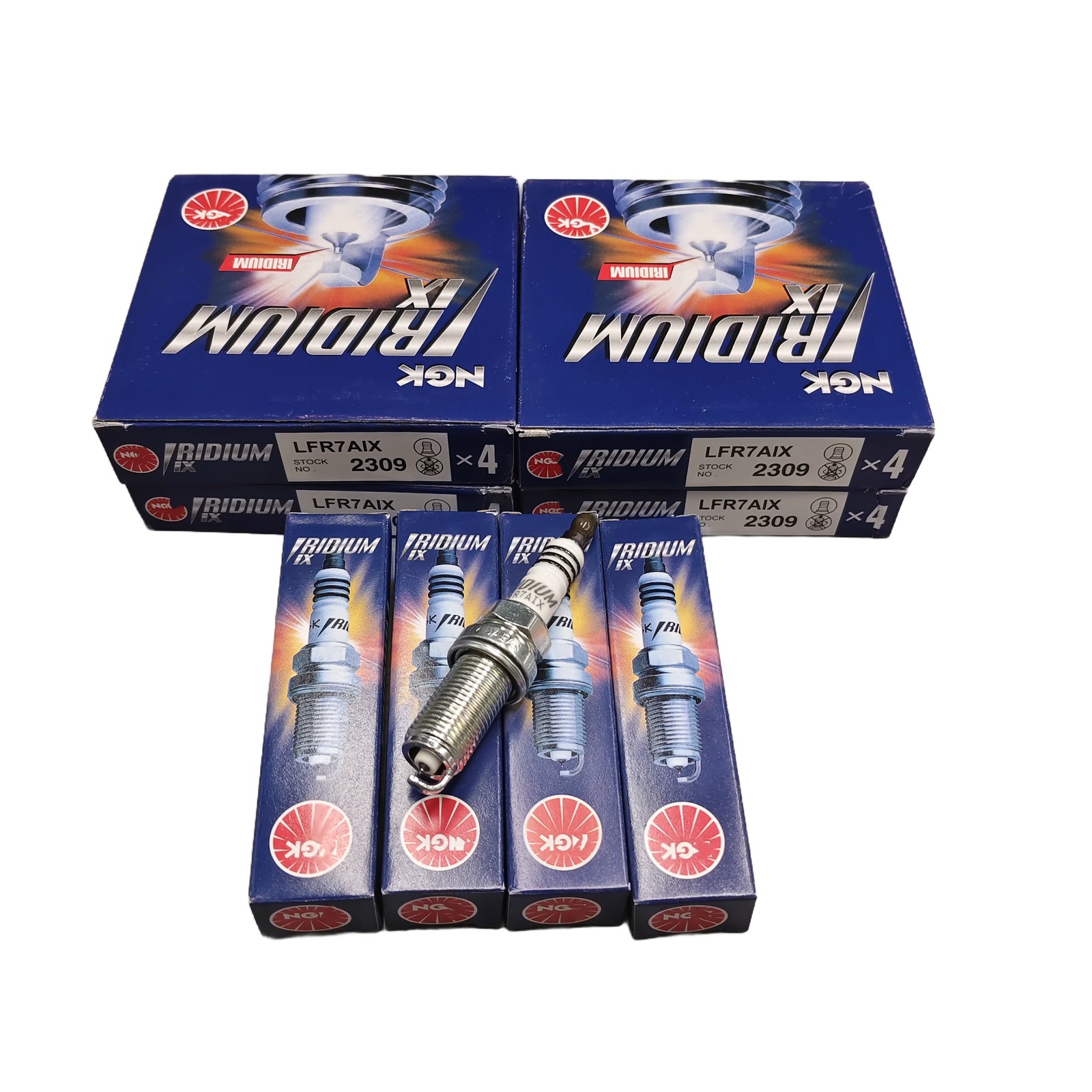 set of 16 Iridium IX Spark Plugs Upgrade Hellcat For NGK LFR7AIX 2309 NGK US