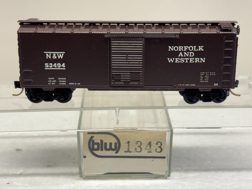 Micro trenes Kadee escala N MTL BLW 1343 Norfolk & Western N&W 53494 vagón de carga | Condition: Used