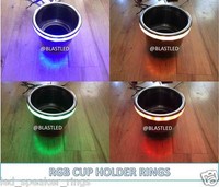 4pc Set- Rgb Led Cup Holder Light Ring Boats/rv (mastercraft, Moomba, Malibu) 4pc Set- Rgb Led Cup Holder Light Ring Boats/rv (mastercraft, Moomba, Malibu)