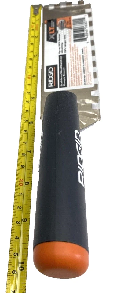 Paleta de margen con muescas de acero inoxidable Ridgid XLT serie Premium Foto 3 de 4