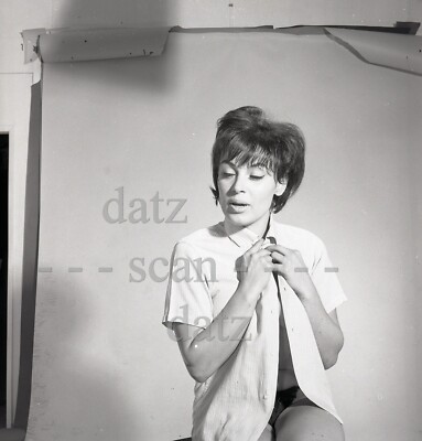 1950s Ron Vogel Negative-sexy brunette pinup girl Rita Dennis-cheesecake v219627