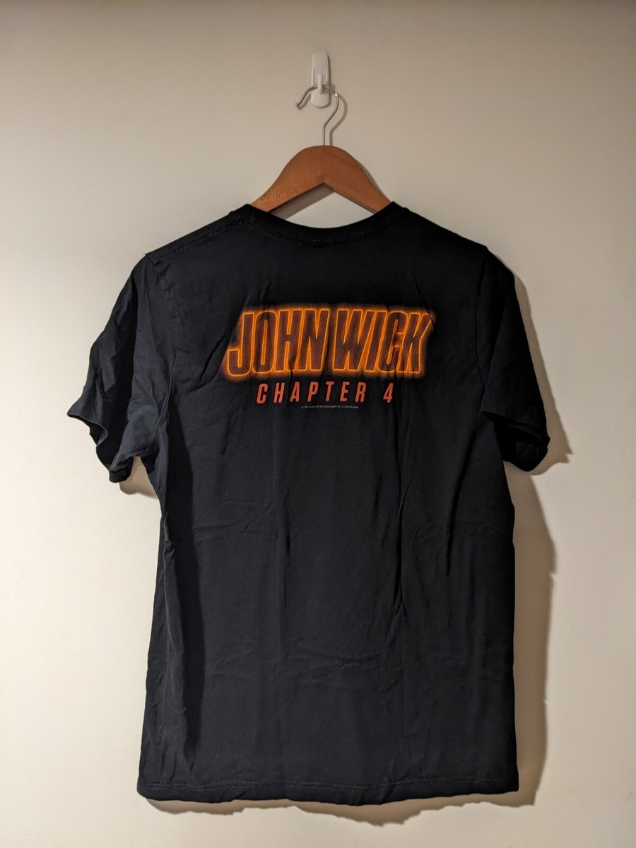 John Wick Chapter 4 Movie Promo Black Large T-Shirt | eBay