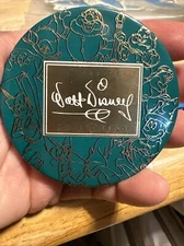 Vintage Walt Disney Classics Collection Promo Teal & Gold 3" Pinback Button