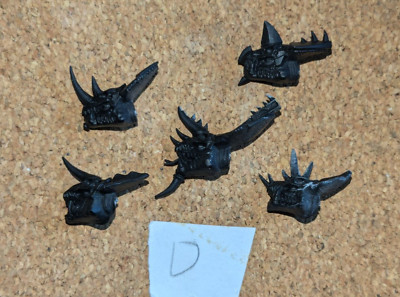 Warhammer Fantasy (AoS): Echsenmenschen (Seraphon) Teile: Tempelwächterköpfe - D