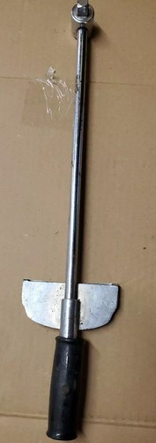 VINTAGE TORQUE WRENCH HAND TOOL 19 INCHES LONG - Picture 7 of 7