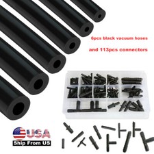 Kit de línea de manguera de vacío de silicona automotriz de 1/8" 5/32" 3/16" 1/4" 5/16" 3/8"
