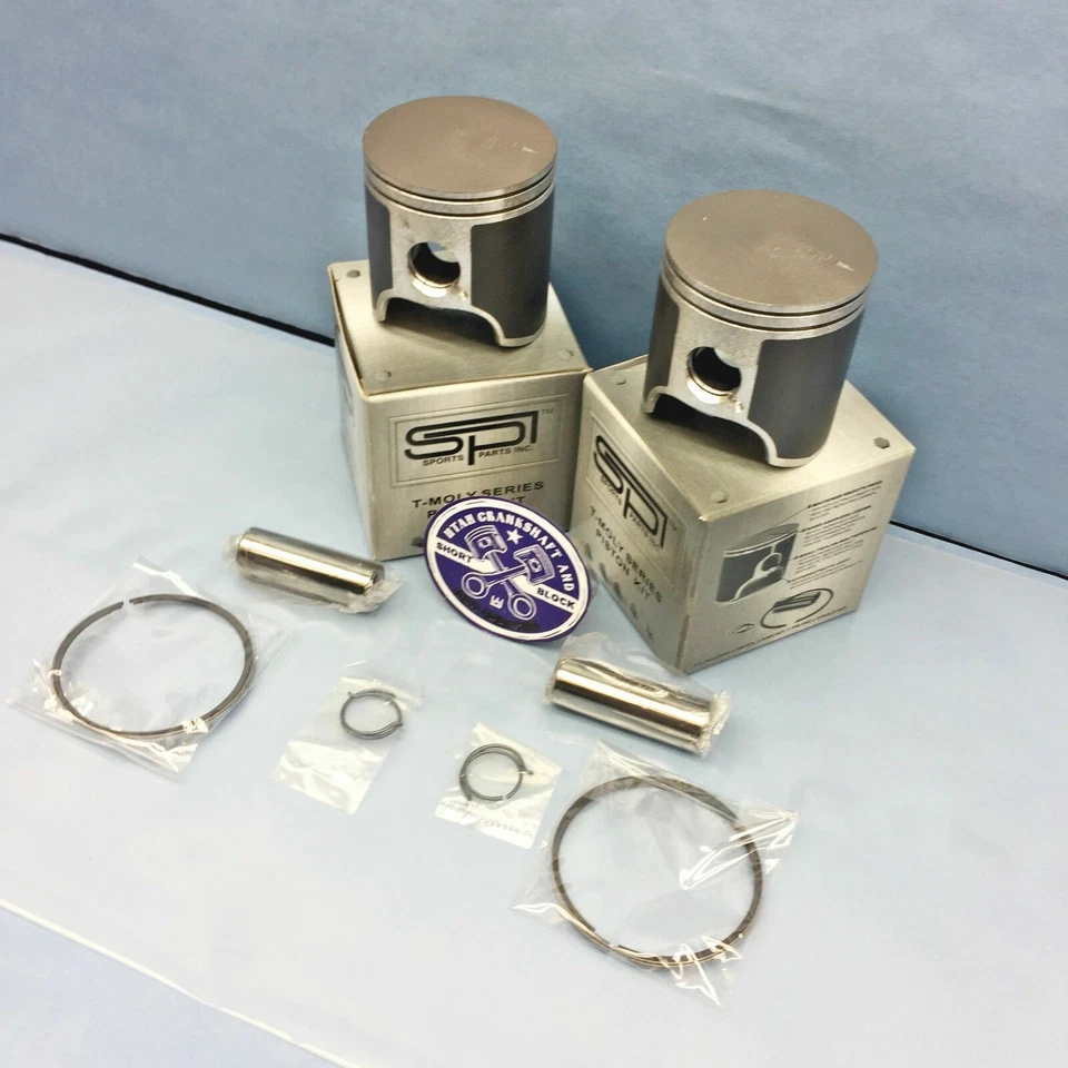 72mm STD SPI Dual Ring Pistons 2004-2017 All 600 HO SDI ETEC MXZ Summit GSX GTX - Image 4 of 4