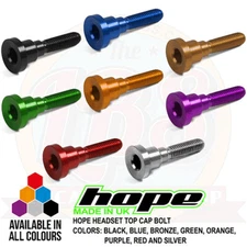 Hope Headset Top Cap Bolt HS114 - All Colors - Brand New