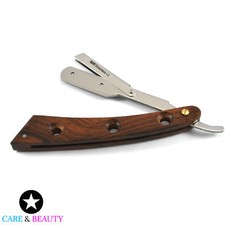 Barber Hair Shaving Tools Wooden Handle Men's Skin Care Cut Throat