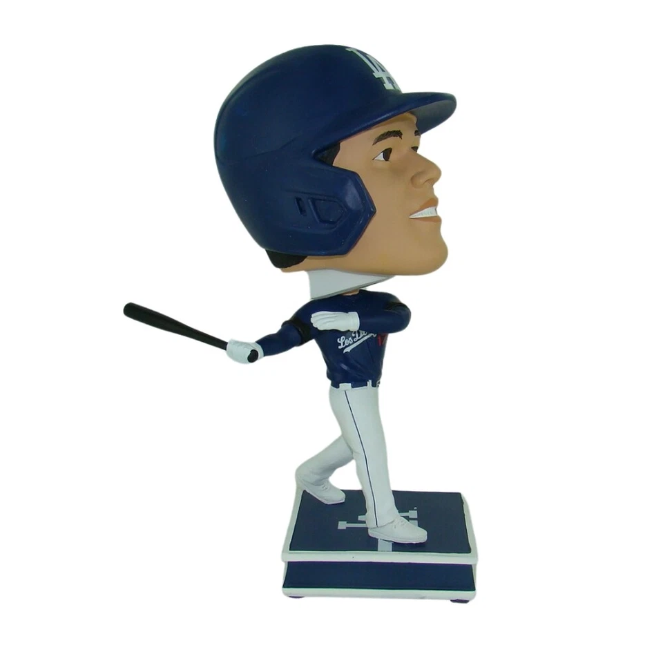 Shohei Ohtani Muñeca Cabeza Bobble Cabeza Bobble Azul Grande 10.5" Dodgers de Los Ángeles Foto 3 de 4