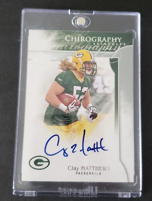 2009 SP Authentic Clay Matthews Chirography Autograph Auto