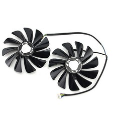 For XFX RX 5600XT 6GB RX5500 XT Graphics Card Cooling Fans Radiator Cooler Parts