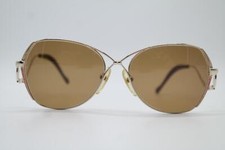 Vintage Sunglasses Colani OPTOS 15-851 Gold Multicolored Oval Glasses