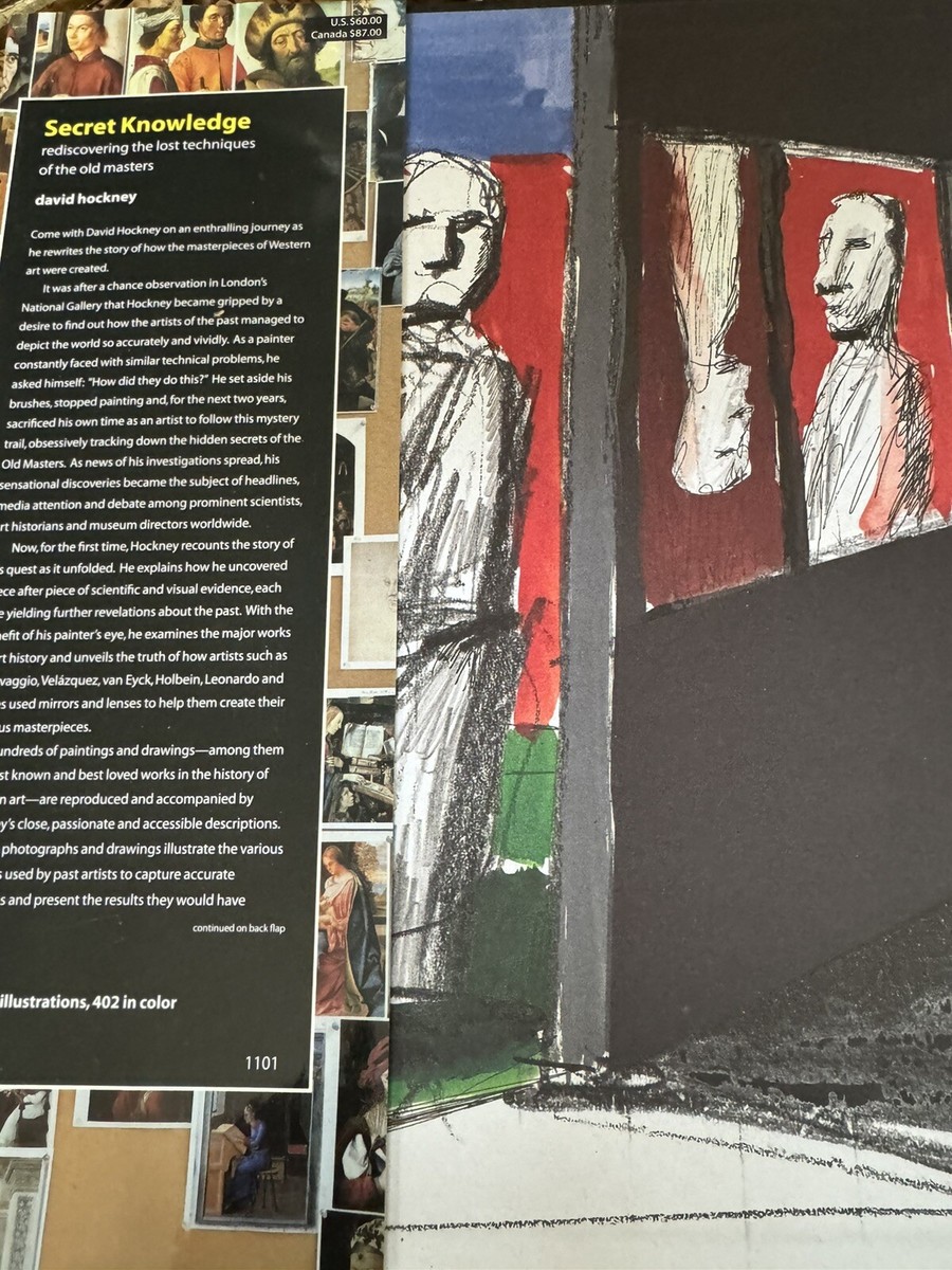 David Hockney SECRET KNOWLEDGE art Book , 296 Pages. 2001 | eBay