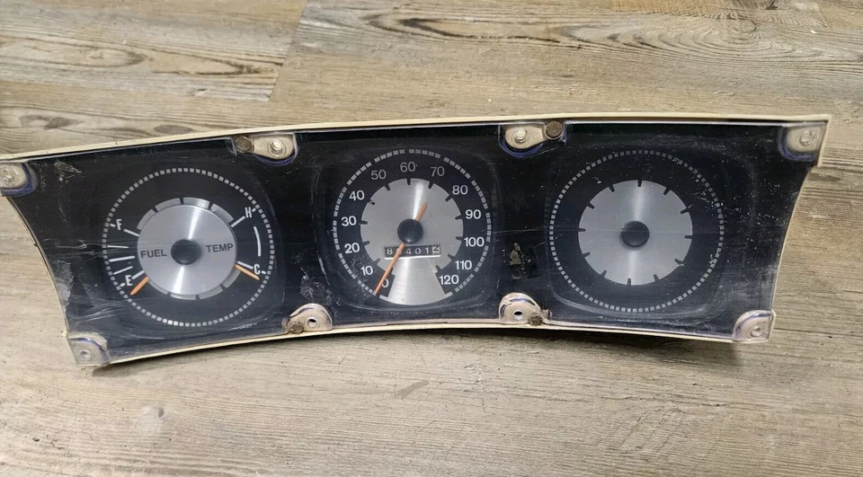 Cuadro medidor velocímetro AMC Javelin 1971 1972 1973 1974 120 mph OEM Foto 2 de 4