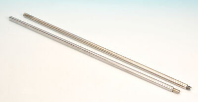 Eisco Labs Stainless steel Rod, Length 60cm, Diameter 12mm, 10 x 1.5mm thread